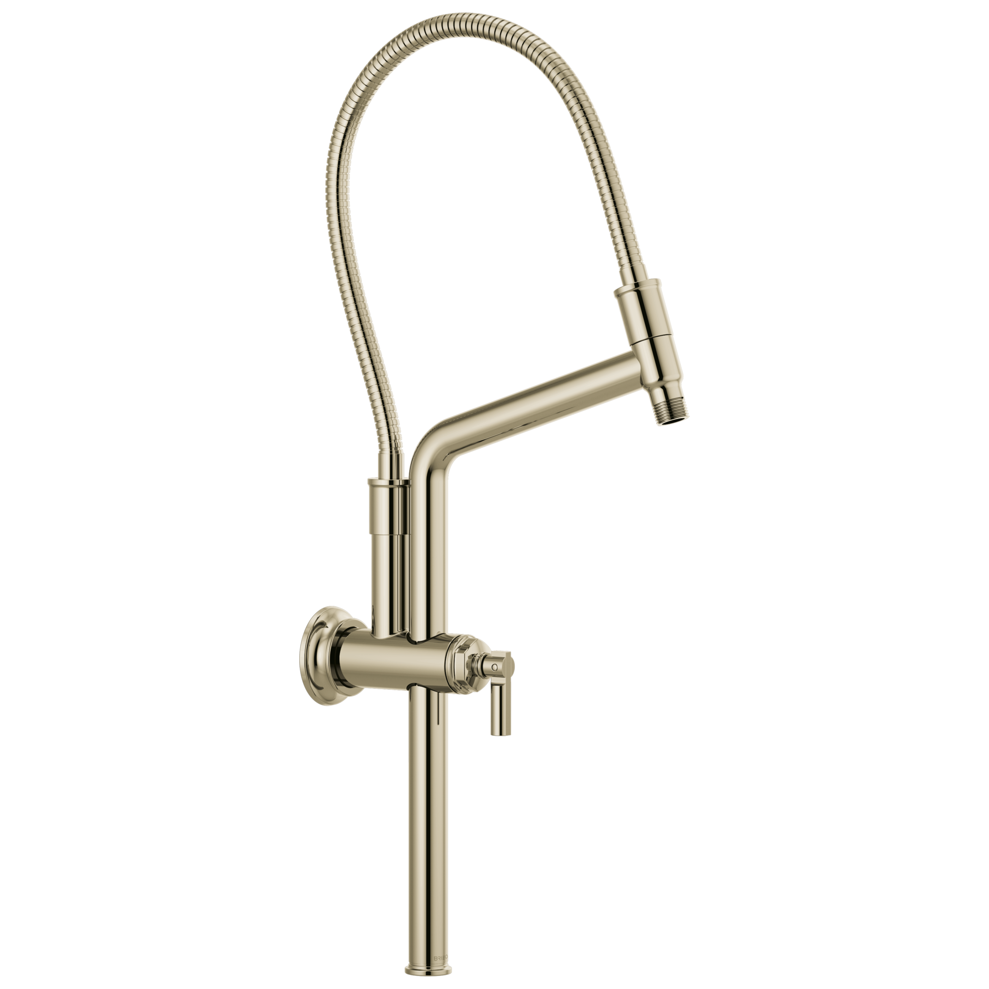 Brizo 12 7/16-Inch Universal Classic Slide Bar Shower Arm and Flange for Luxury Showering