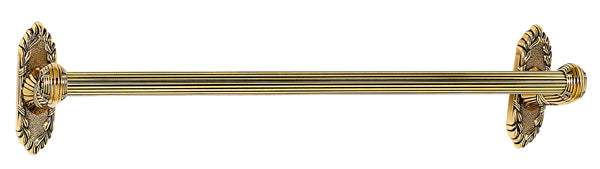 Alno Ribbon and Reed 18-Inch Bathroom Towel Bar - A Classic and Functional Bathroom Accessory