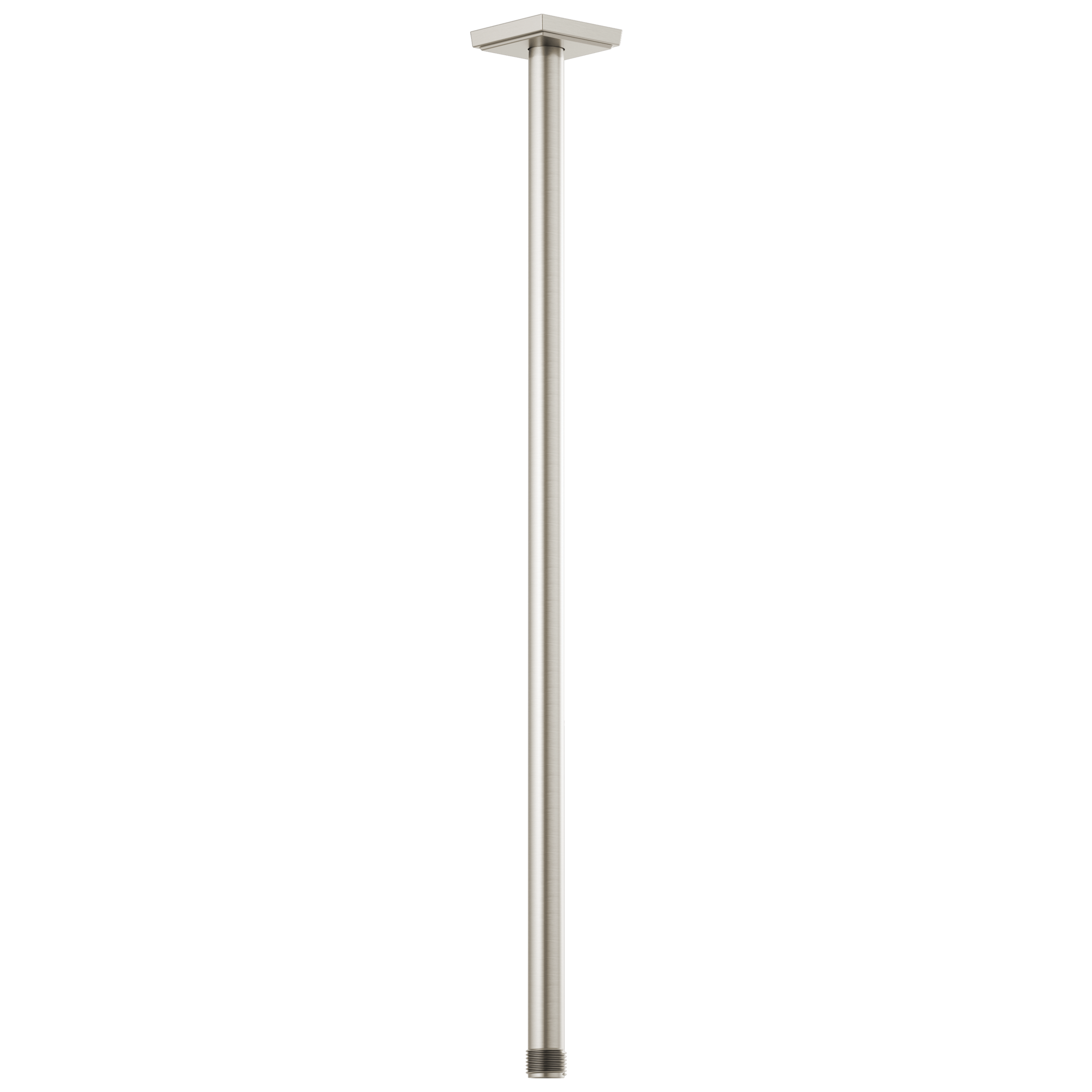 Brizo 24-Inch Universal Ceiling-Mounted Shower Arm with Square Flange for Luxury Showering