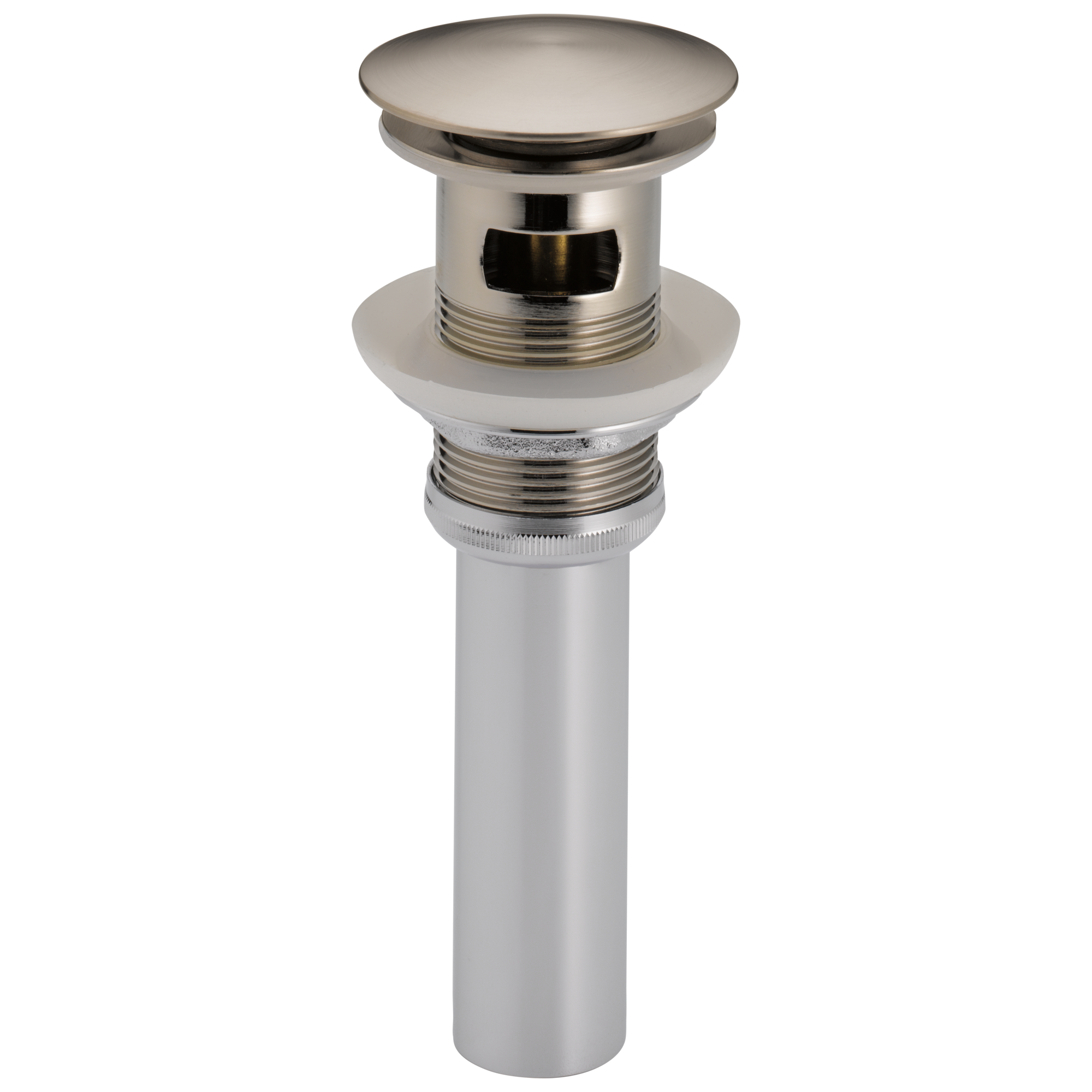 Brizo Premium Push - Button Pop - Up Drain with Overflow for Lavatory Sinks