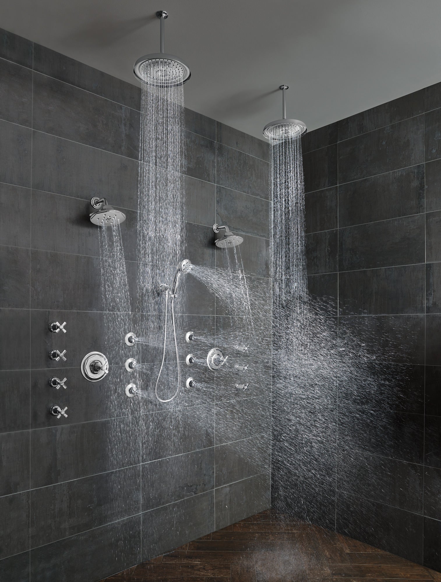 Brizo Rook Sensori Cross - Volume Control Trim for Luxurious Bathrooms