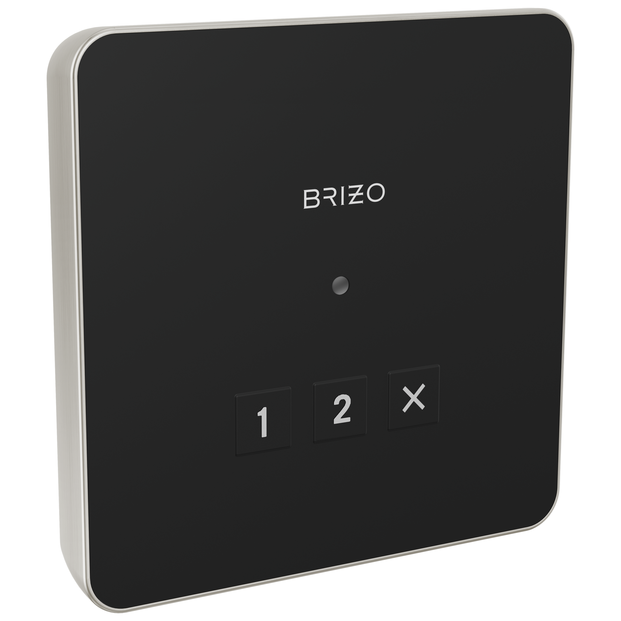 Brizo Square-shaped Exterior Steam System Control for Enhanced Spa-like Home Experience