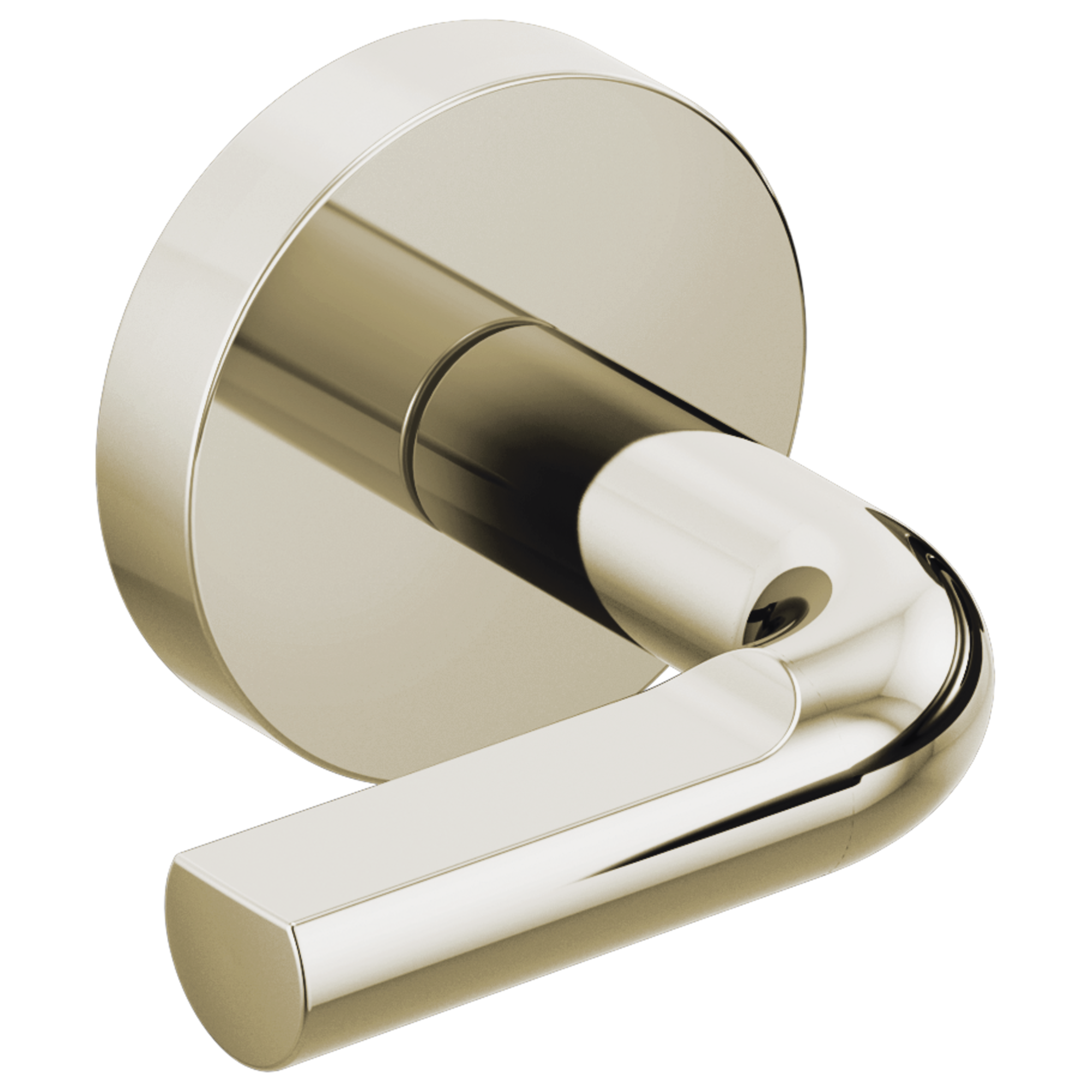 Brizo Litze Two-Handle Wall-Mounted Tub Filler with Elegant Notch Lever Handles