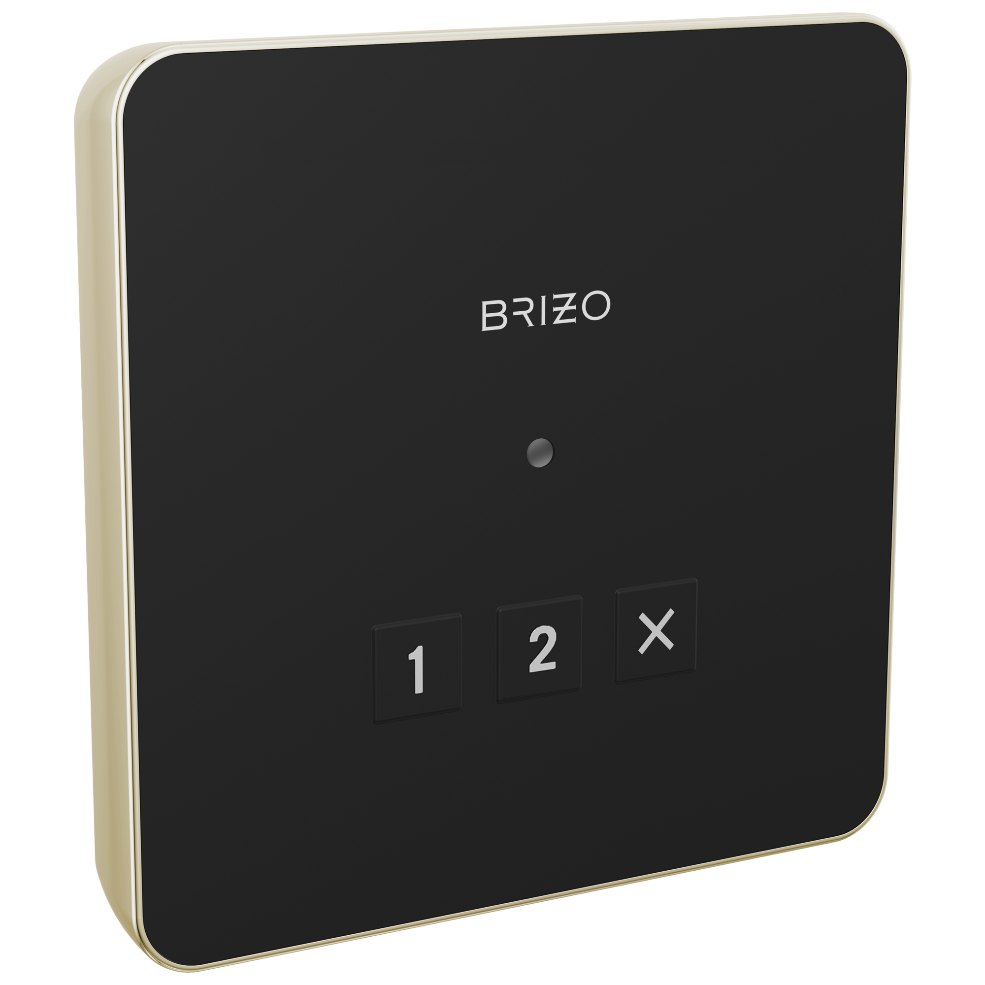 Brizo Square-shaped Exterior Steam System Control for Enhanced Spa-like Home Experience