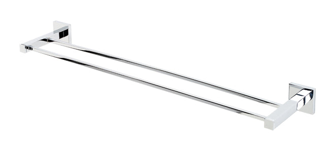 Alno Contemporary II 24-Inch Double Towel Bar for Modern Bathrooms