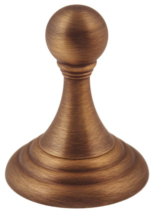 Alno Embassy 3' Traditional Bathroom Robe Hook for Elegant Decor