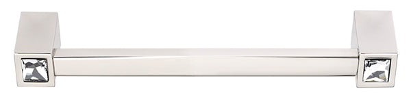 Alno Contemporary Crystal 6 - Inch Cabinet Pull for Kitchen and Bathroom
