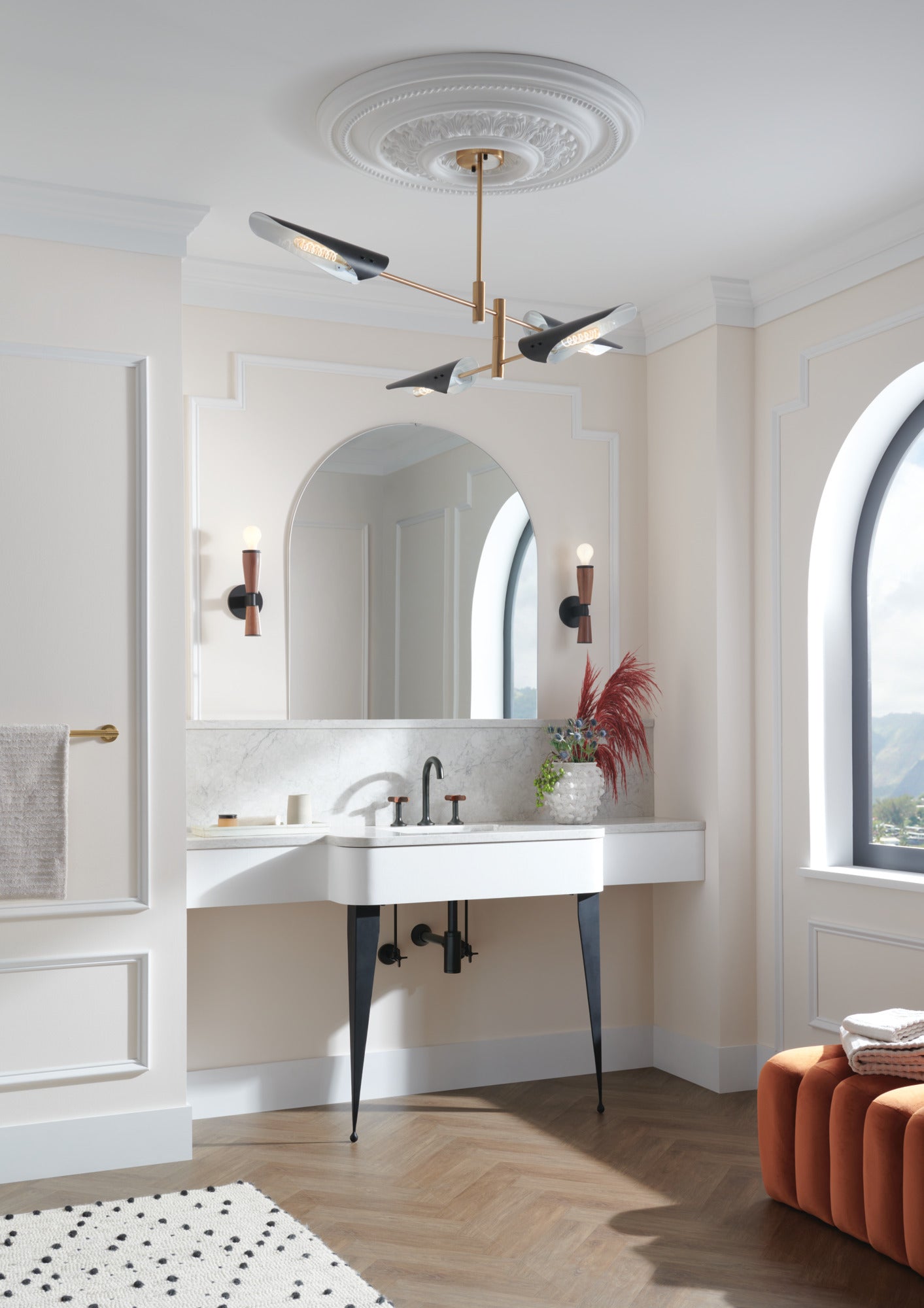 Brizo 20-Inch High-Quality Metal Bathroom Supply Line for Exposed Plumbing
