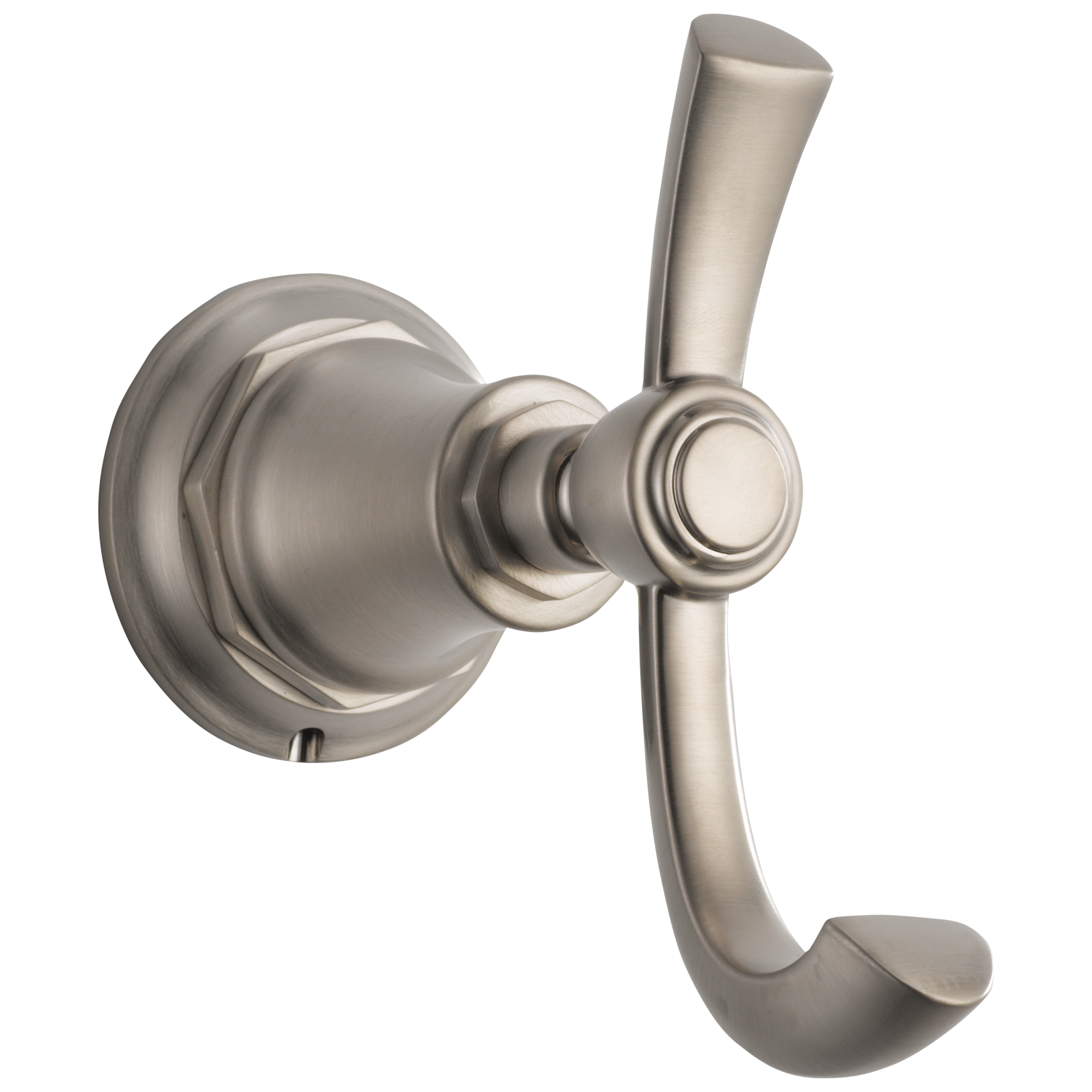 Brizo Rook Double Robe Hook: High - Quality Zinc, Timeless Design