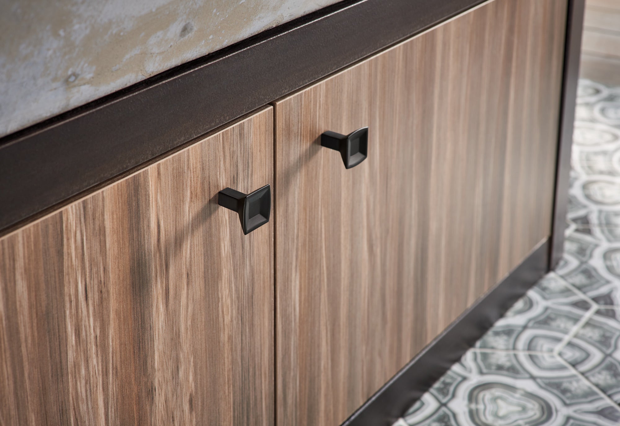 Brizo Vettis Luxury Solid Zinc Drawer Knob for Cabinets and Furniture