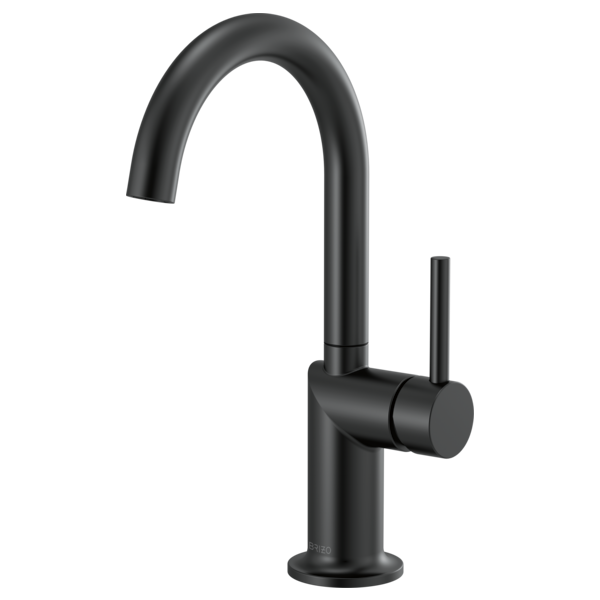 Brizo Odin Modern Bar Faucet with Graceful Arc Spout and Minimalist Handle Design