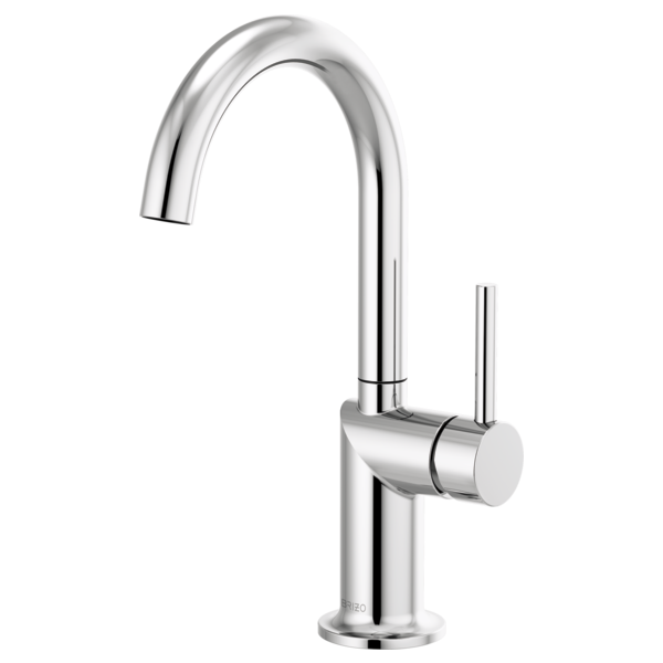 Brizo Odin Modern Bar Faucet with Graceful Arc Spout and Minimalist Handle Design