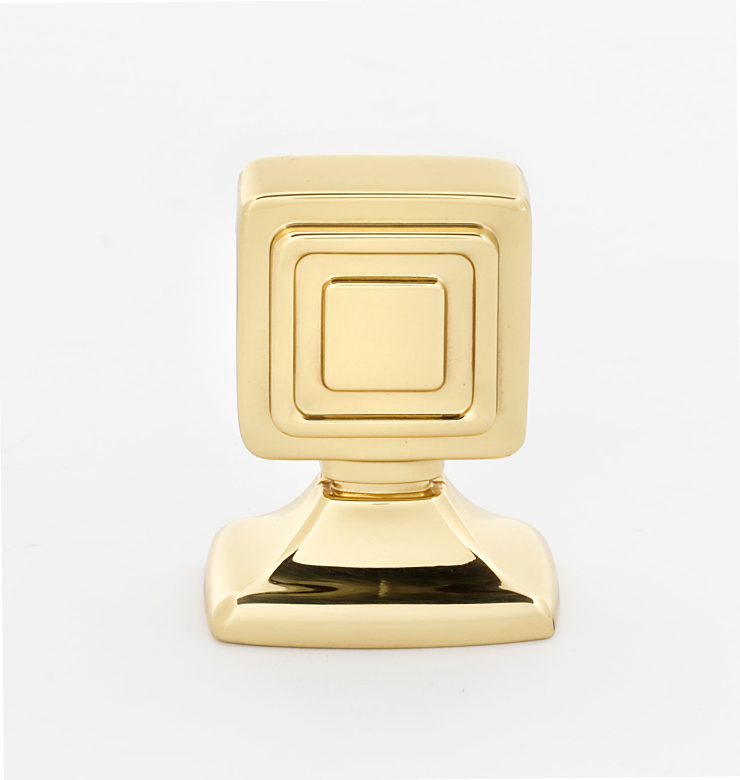 Stylish 7/8-Inch Alno Cube Cabinet Knob for Modern Interiors