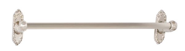 Alno Ribbon and Reed 18-Inch Bathroom Towel Bar - A Classic and Functional Bathroom Accessory