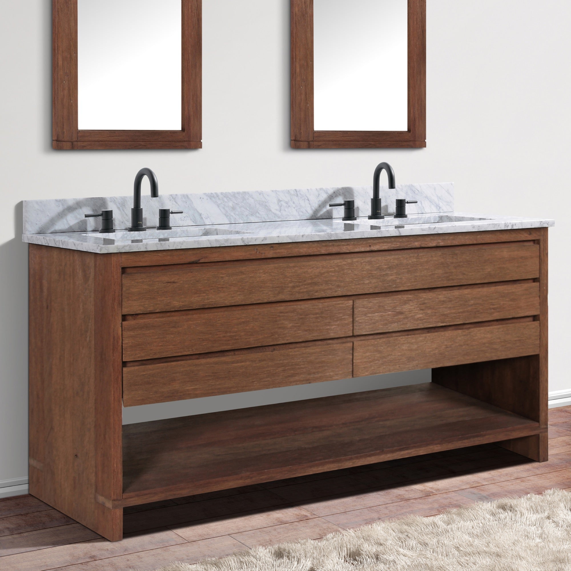 Avanity Kai 60-Inch Eco-Friendly Vanity Base with Ample Storage
