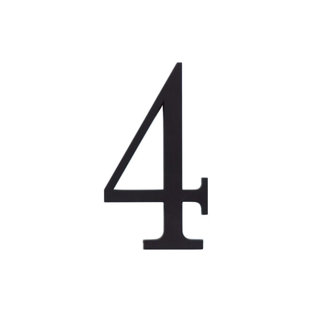 Matte Black Atlas Traditionalist Collection #4 Cabinet and Furniture Hardware