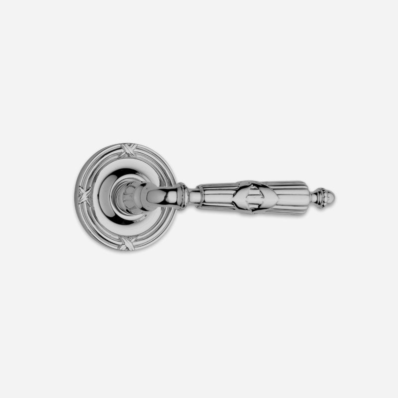 Elegant Classic Brass St. Georges 813 Interior Door Lever Set for Timeless Home Decor