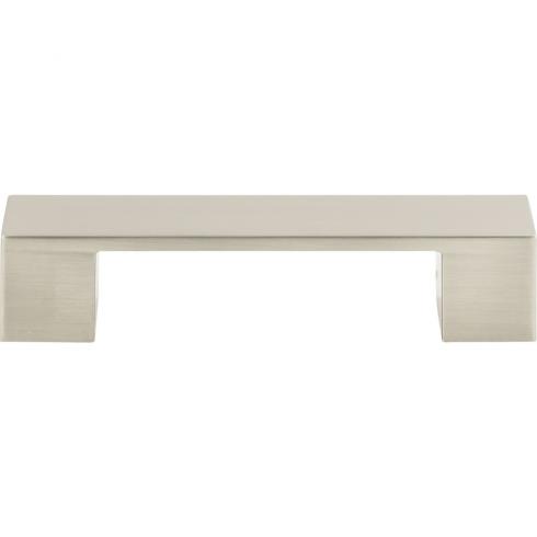 Atlas 3 3/4 Inch (c-c) Wide Square Cabinet Pull with Zinc Alloy Material