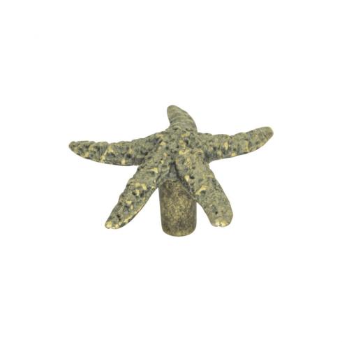 2 - Inch Atlas Coastal - Inspired Starfish Cabinet and Drawer Knob