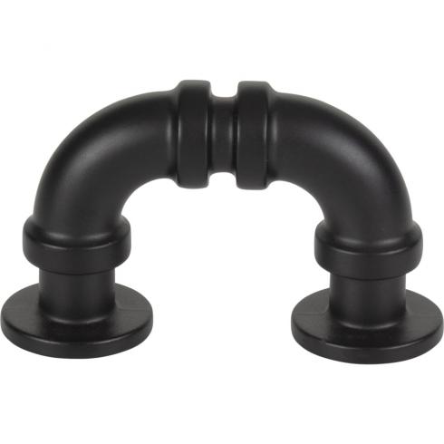 Atlas Steam Punk Style Finger Pull for Doors and Drawers with 1 5/16 Inch Center-to-Center Distance