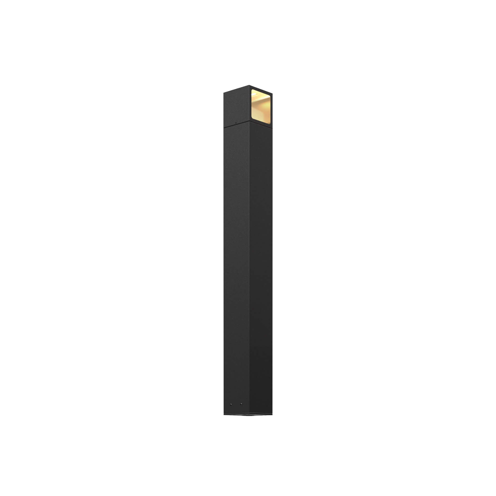 DALS Lighting FORMS 4-Inch Square-Shaped LED Bollard Path Lighting Luminaire for Outdoor Spaces