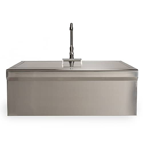 Coyote 30-Inch Farmhouse Kitchen Sink with Matching Faucet Set