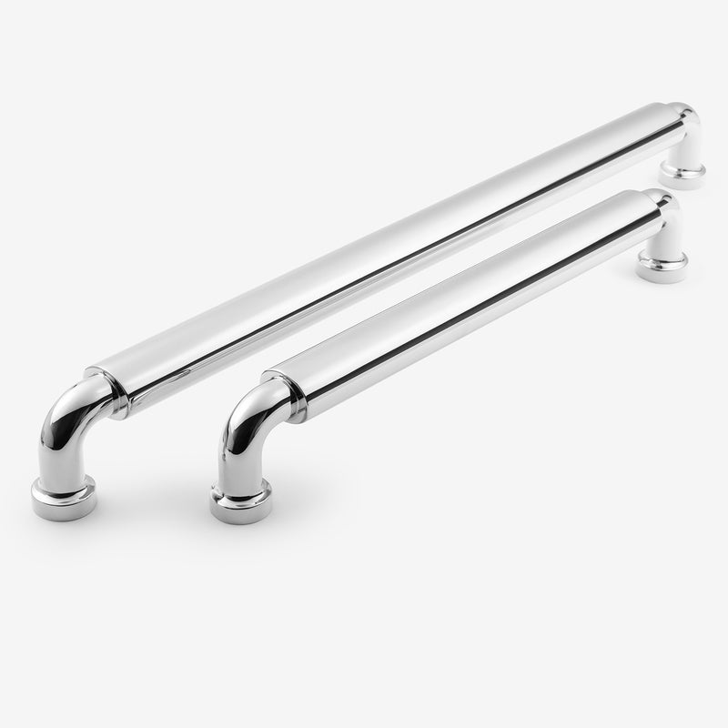 18-Inch Oval Classic Brass Shore Appliance Pull for Elegant Interiors