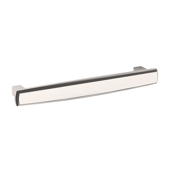 Baldwin Severin Fayerman Nickel-Plated Traditional Door Pull with Quick Ship