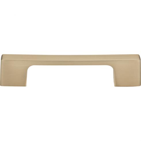 Atlas 3 3/4 Inch (c-c) Thin Square Cabinet Pull - Modern & Durable