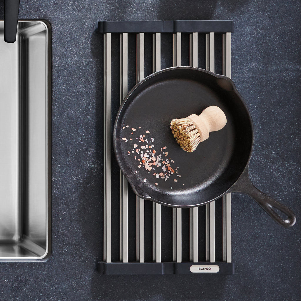 Blanco High - Quality Foldable Stainless Steel Drying Mat for Kitchen Sinks