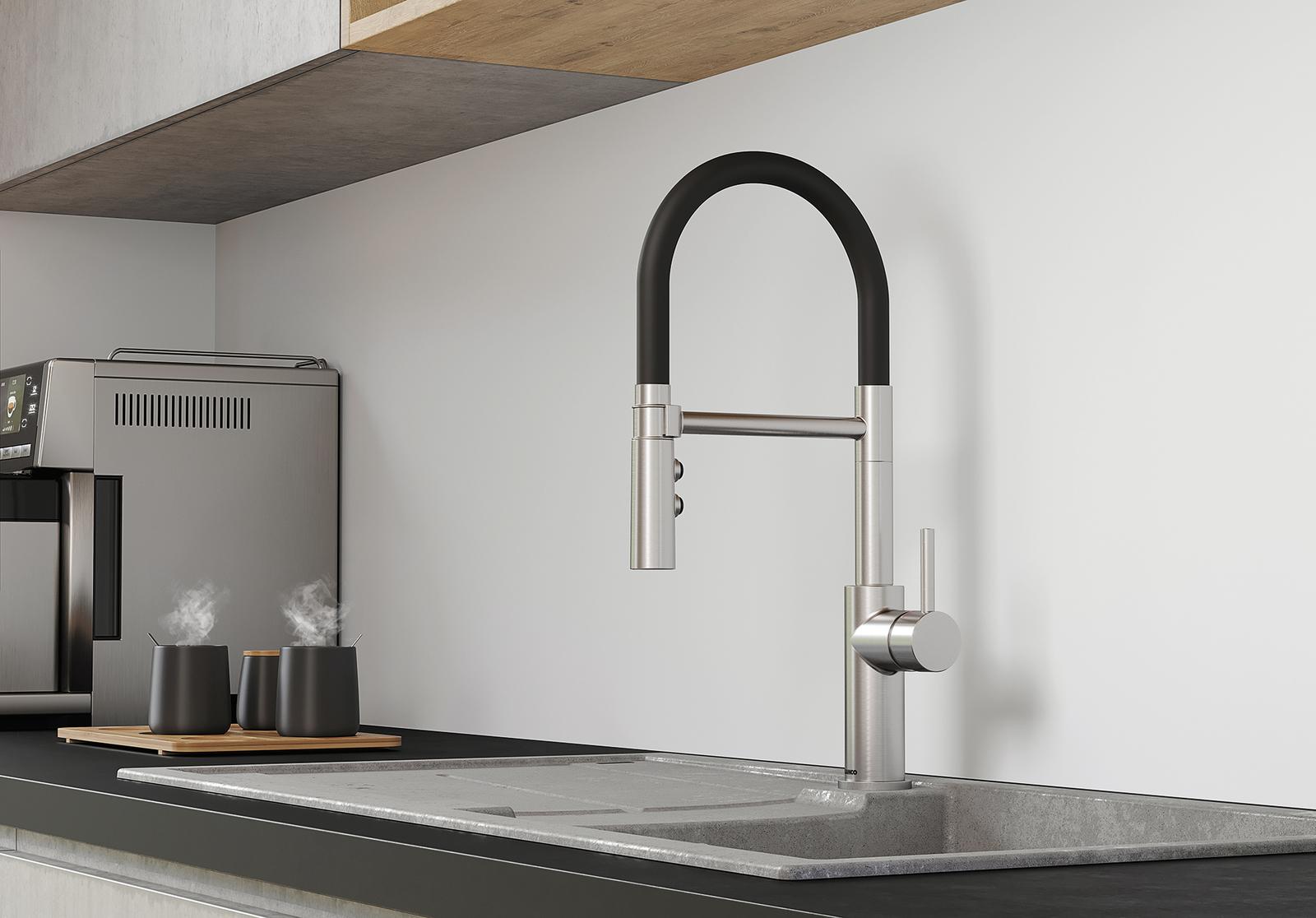 Blanco Catris Flexo Semi - Professional 1.5 Gallons Per Minute Kitchen Faucet