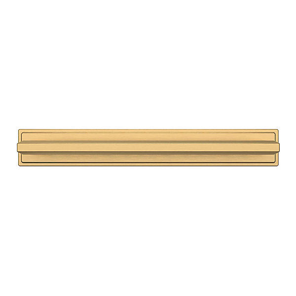 Baldwin Transitional Cabinet Back Plate for Decorative Cabinetry Hardware