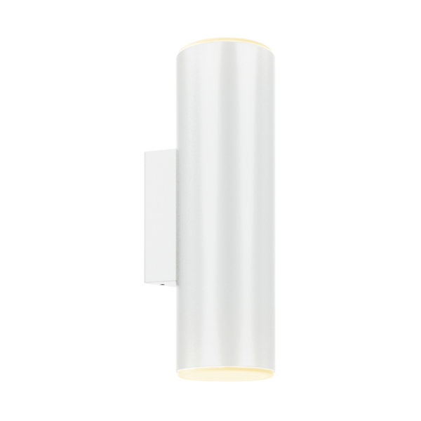 DALS Lighting FORMS 4-Inch Adjustable Round LED Cylinder Wall Sconce with Removable Lens