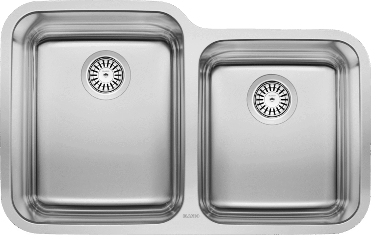 High - Quality Blanco Stellar 1 - 3/4 Bowl Stainless Steel Sink