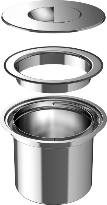 Blanco Dual - Mount Solon Composting System for Kitchen Waste