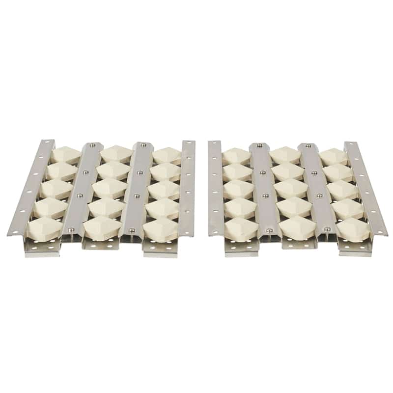 Coyote 50-Inch Ceramic Flavorizer Set (2 Pieces) for Enhanced Grilling
