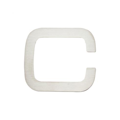 Stainless Steel Architectural Atlas Paragon Letter C for Signage and Branding