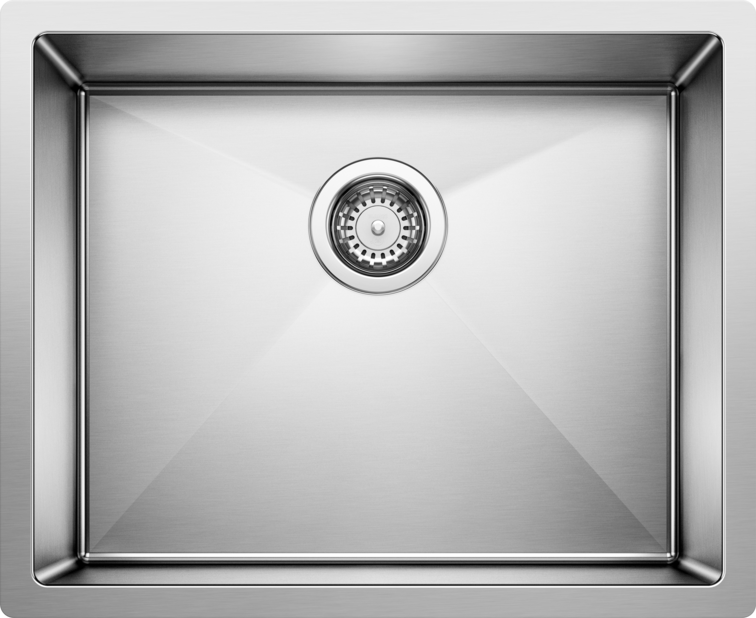 Blanco 16 R10 Precision Large Single - Bowl Premium Stainless Steel Sink