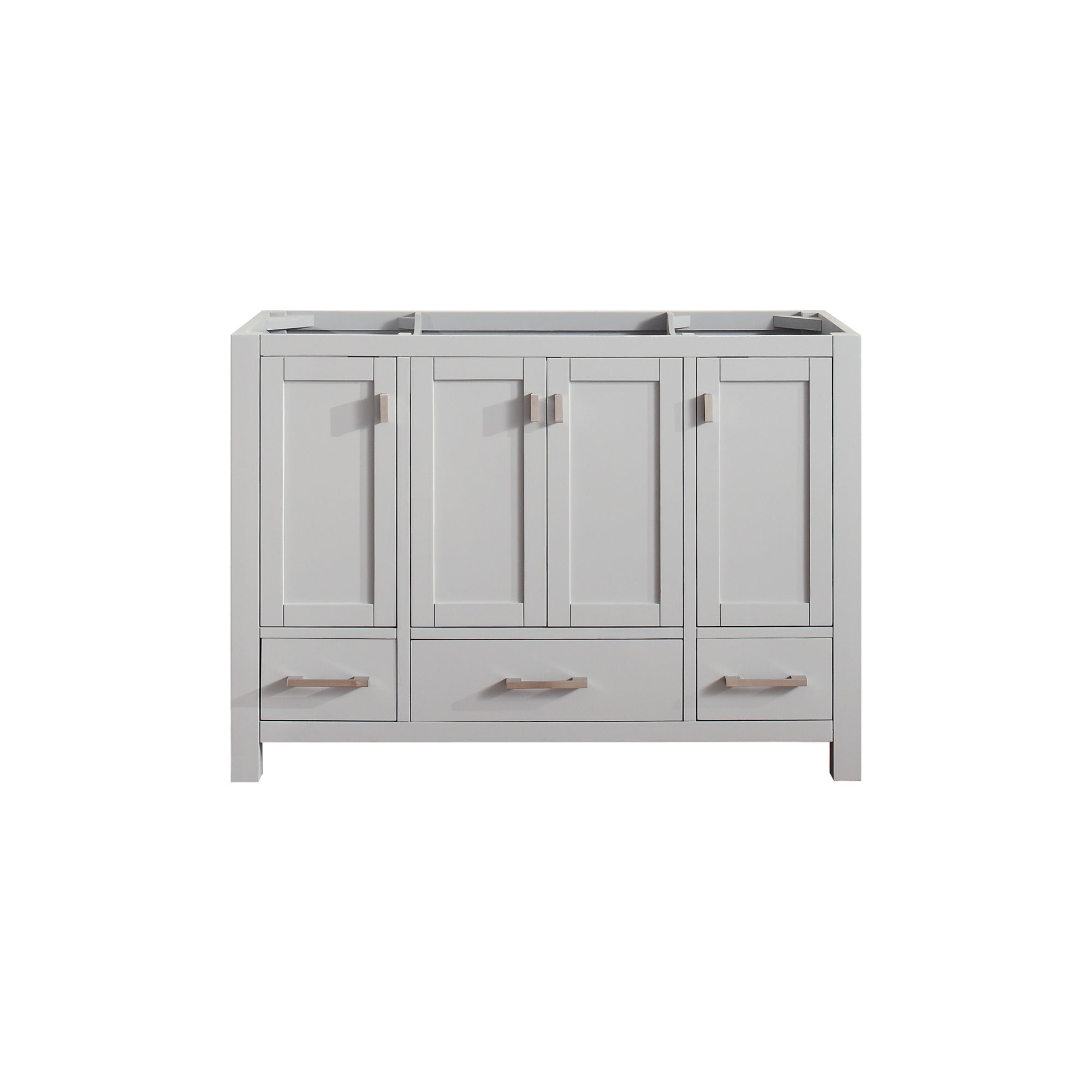 Avanity Modero 48-Inch Chilled Gray Vanity Base with Soft-Close Features