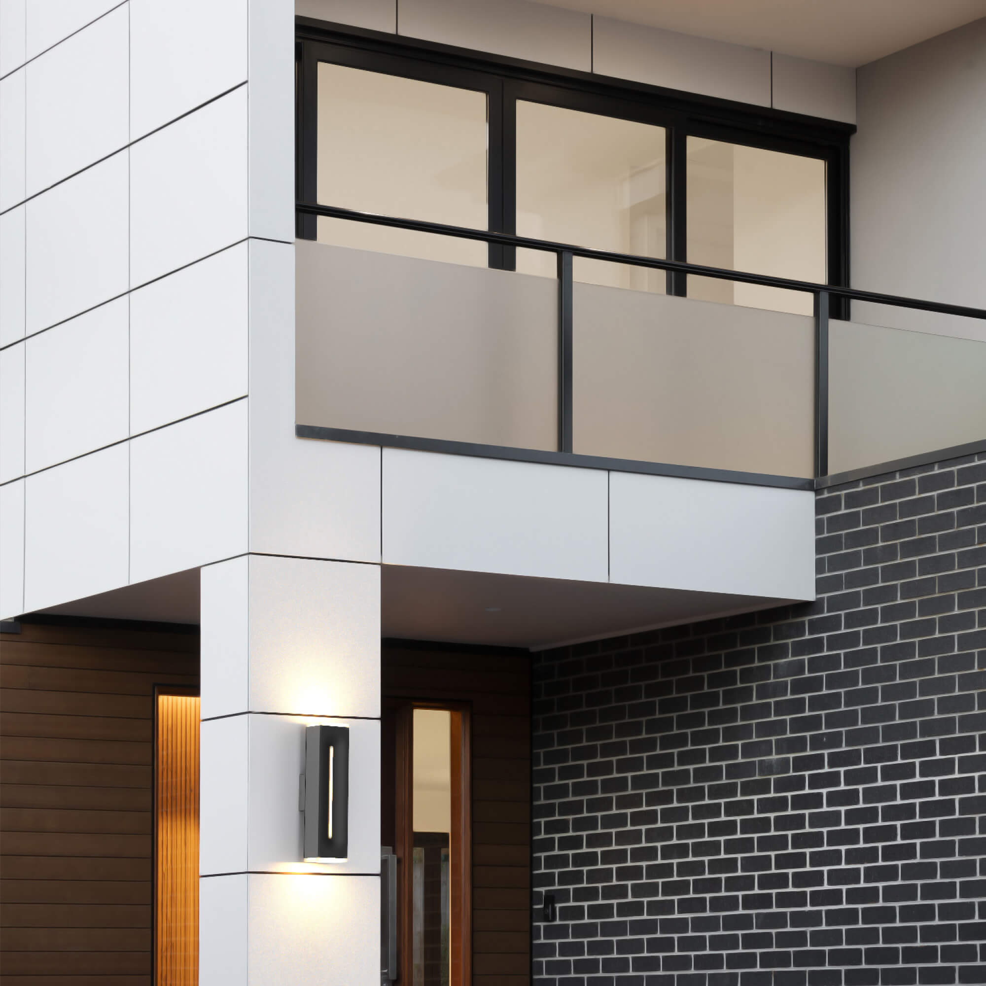 DALS Lighting FORMS LED Vertical Wall Sconce with 5 Selectable Color Temperatures