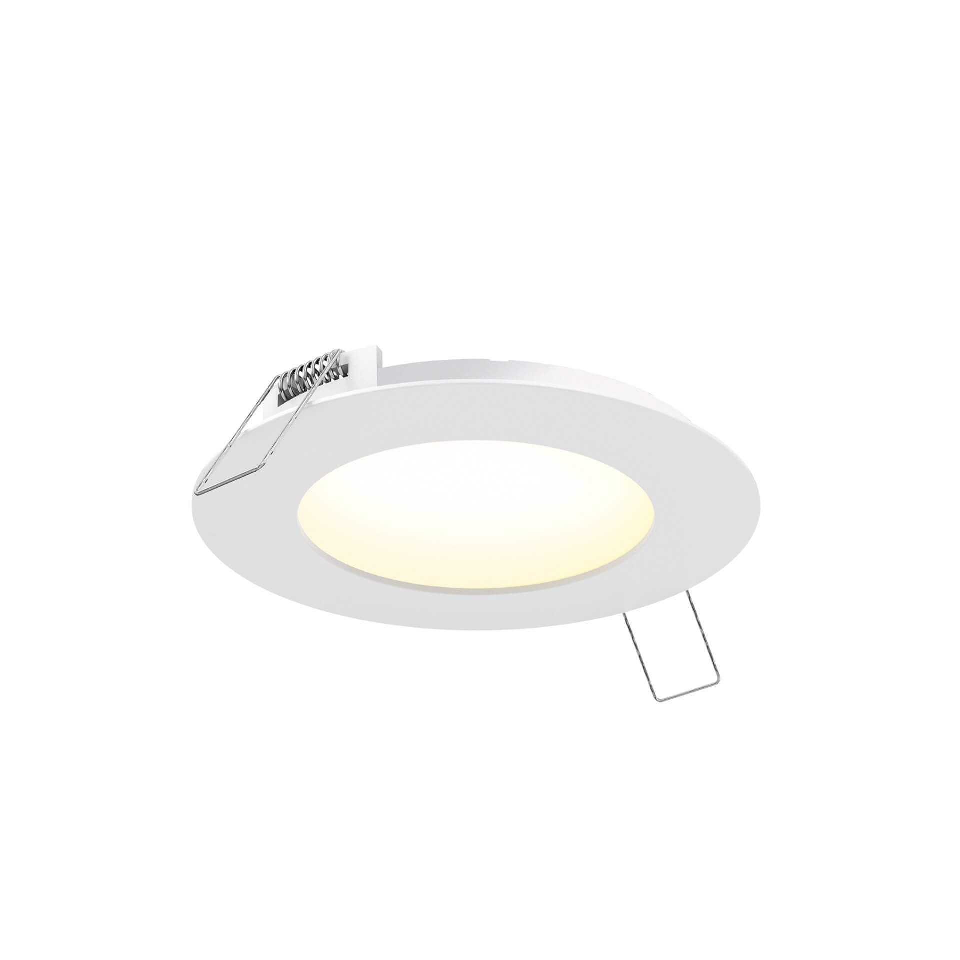 DALS Lighting 6-Inch Round Recessed LED Panel Lighting Fixture for Home and Office