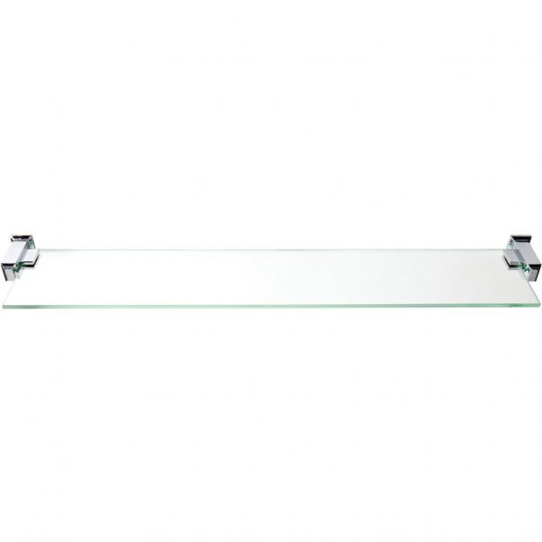 24-Inch Atlas Sutton Place Bathroom Glass Storage Shelf
