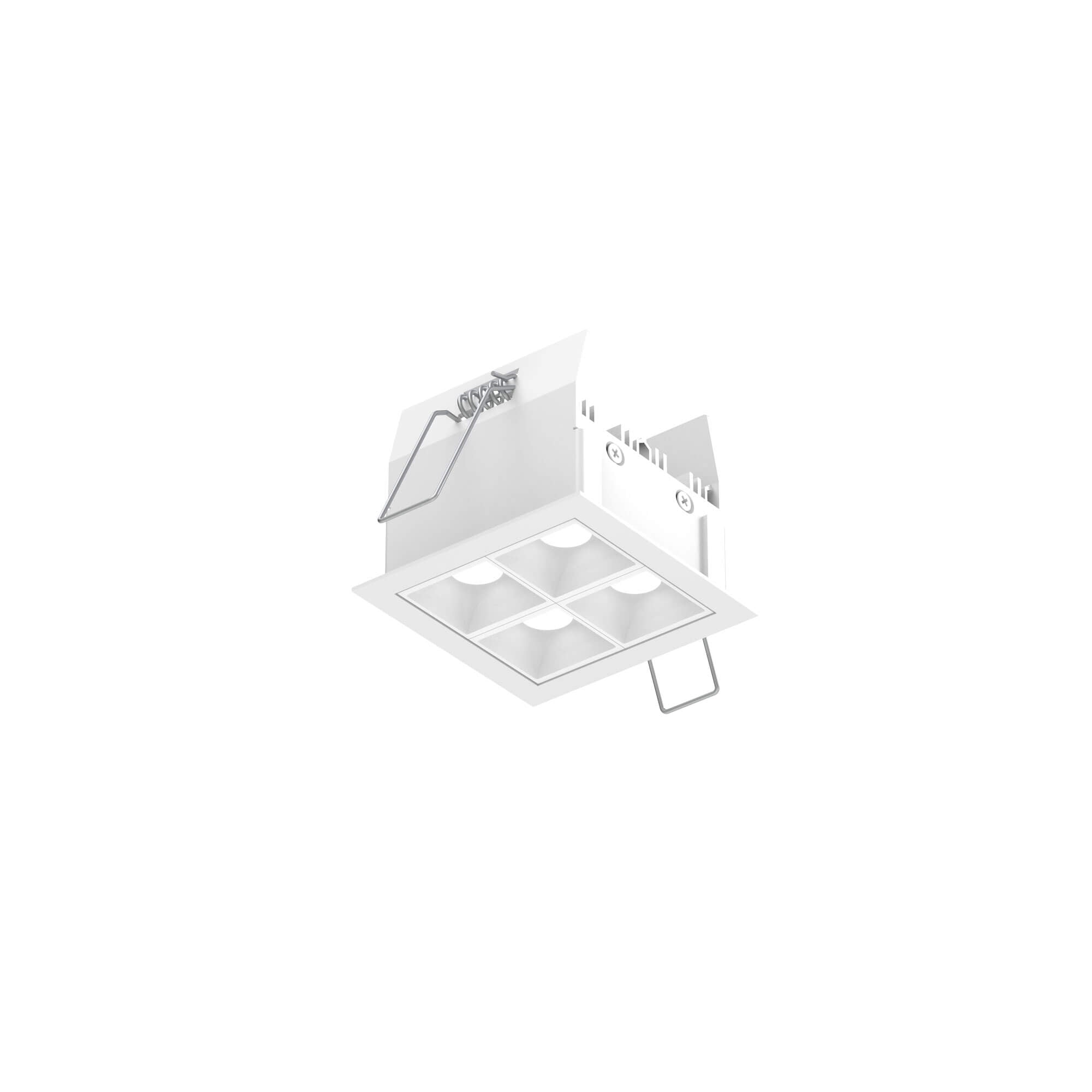DALS Lighting 5CCT Recessed Light with 4 Mini Spotlights for Elegant Illumination