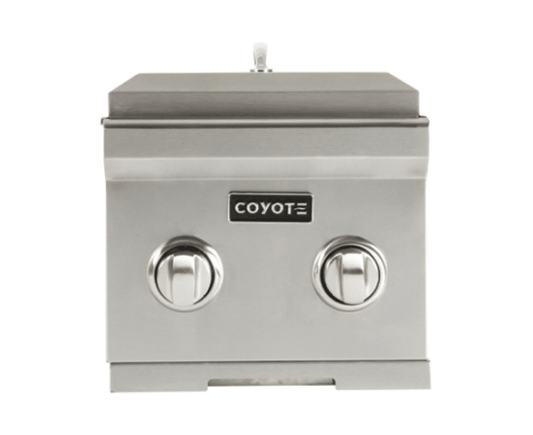 High - Performance Coyote 304 Stainless Steel Double Side Burner for Outdoor Cooking