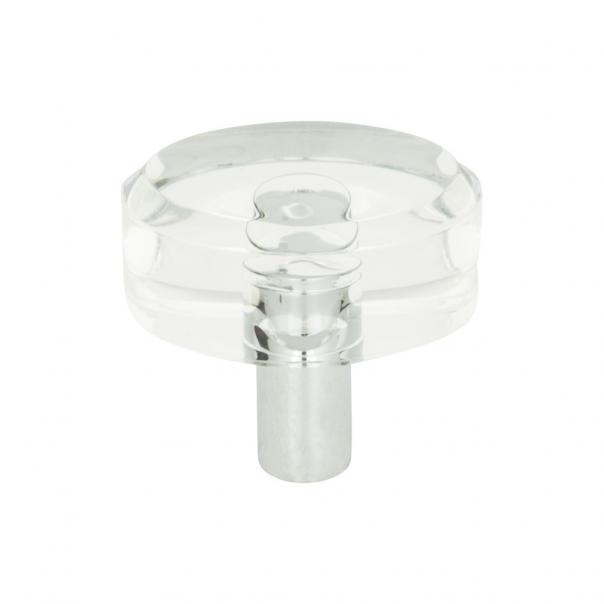 1 1/2 Inch Atlas Optimism Stylish Oval Cabinet Knob