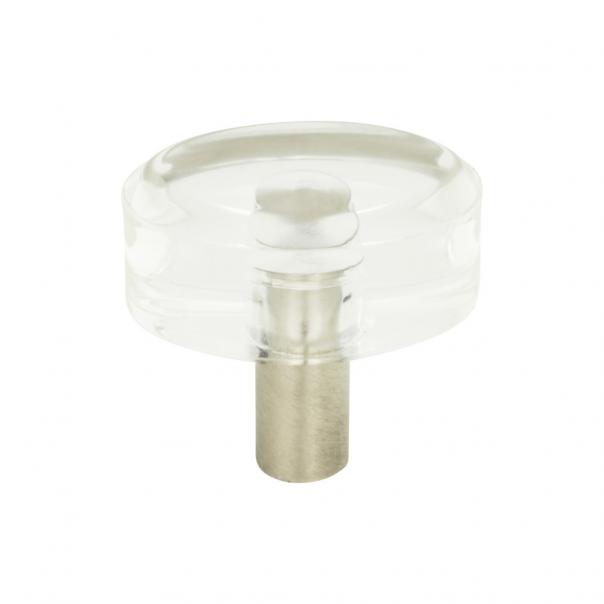 1 1/2 Inch Atlas Optimism Stylish Oval Cabinet Knob
