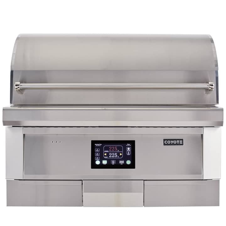 Coyote 36-Inch High-Tech Pellet Grill for Ultimate Outdoor Cooking