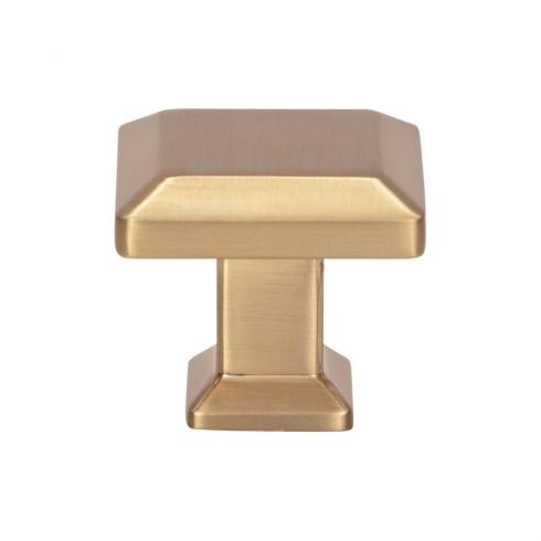 1 1/4 Inch Atlas Sweetbriar Lane Stylish Square Cabinet Knob