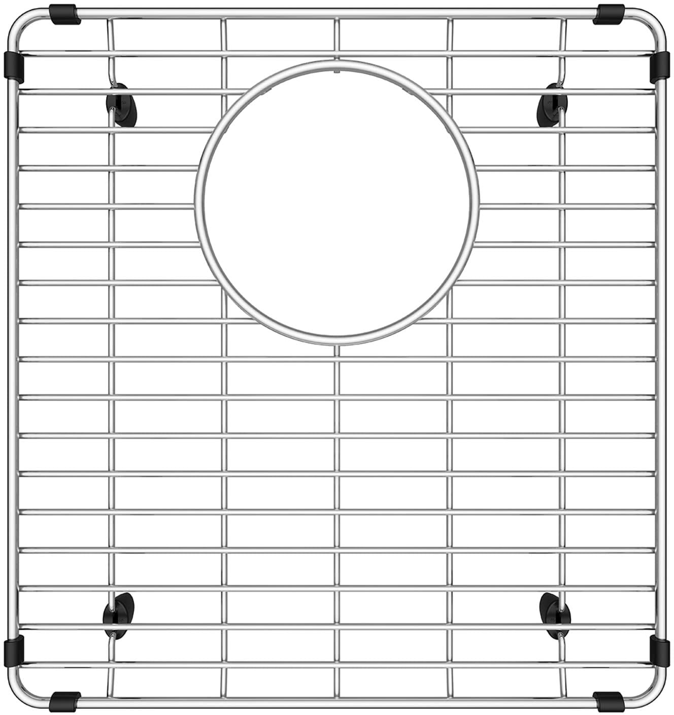 Blanco Vintera Equal Double Bowl Stainless Steel Kitchen Sink Grid