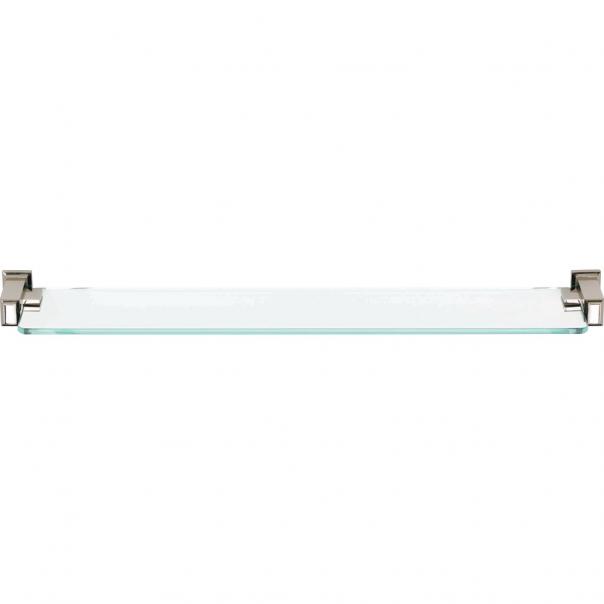 24-Inch Atlas Sutton Place Bathroom Glass Storage Shelf
